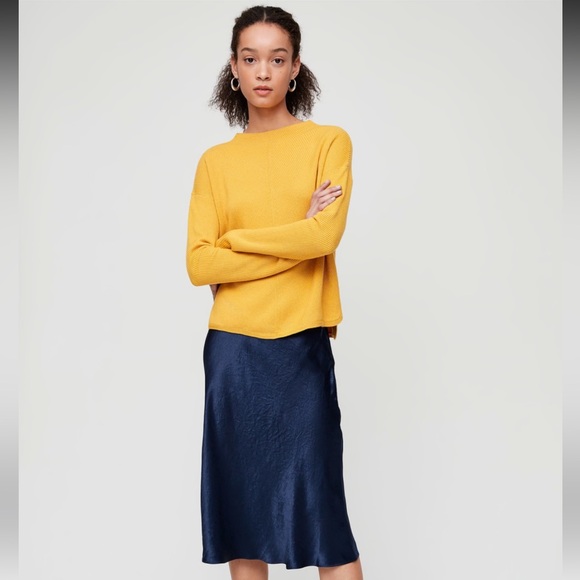 Aritzia Babaton Chalmer Sweater - Yellow- size XS - Picture 4 of 8